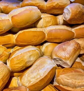 close up photo of yellow bread